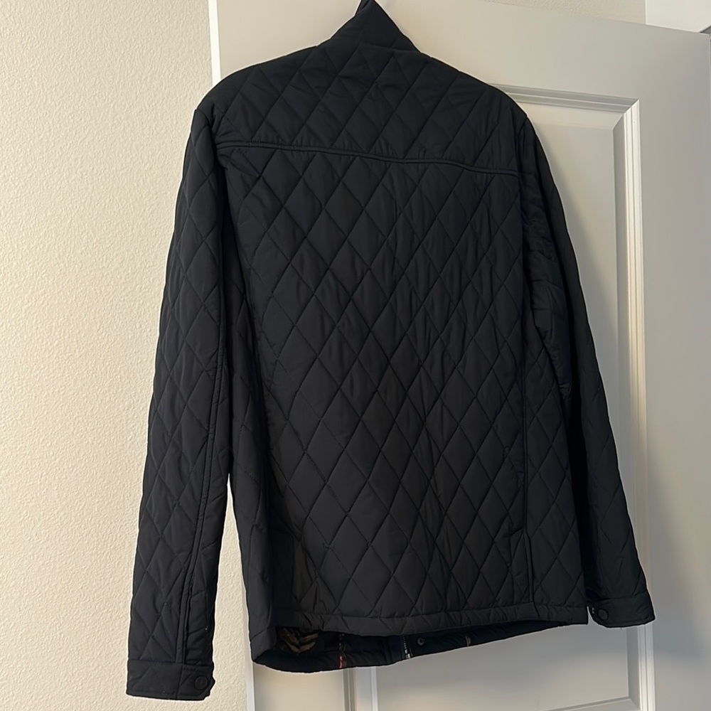 Scotch and soda Men's Black Quilted Jacket - Picture 2 of 4